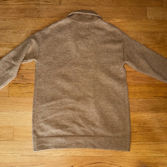 Collared Open-Front Cardigan - Picture 5 of 5